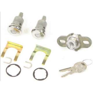 Låssats dörrar & trunk Camaro 1974-77 (long shaft) 