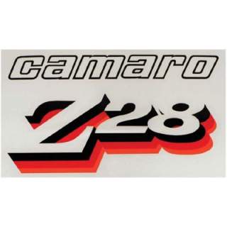 Z-28 Dekal Framskärm Camaro 1977